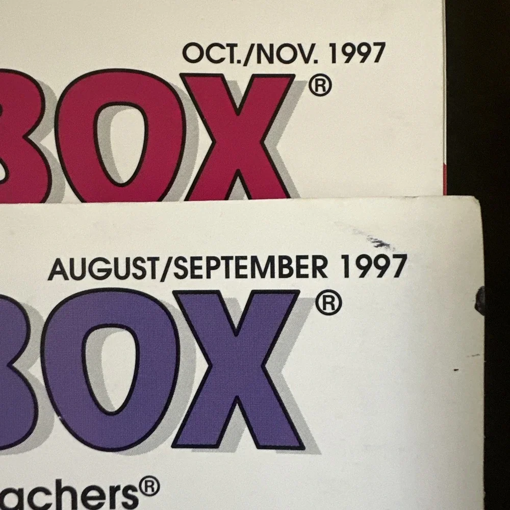 The Mailbox Monthly Idea Magazines for Teachers Pre-K/Kindergarten Lot Of 9 '90s